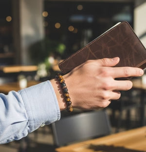 Natural Stone Beaded Bracelet